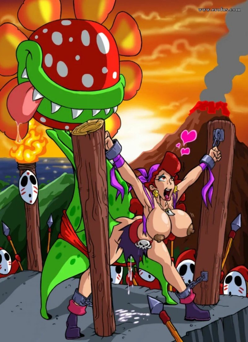 Марио piranha plant girl