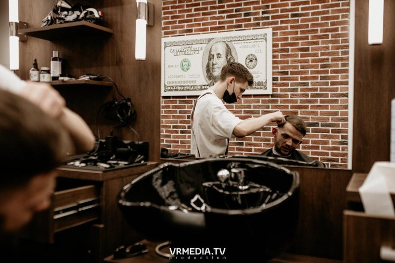 Стрижка барбершоп
