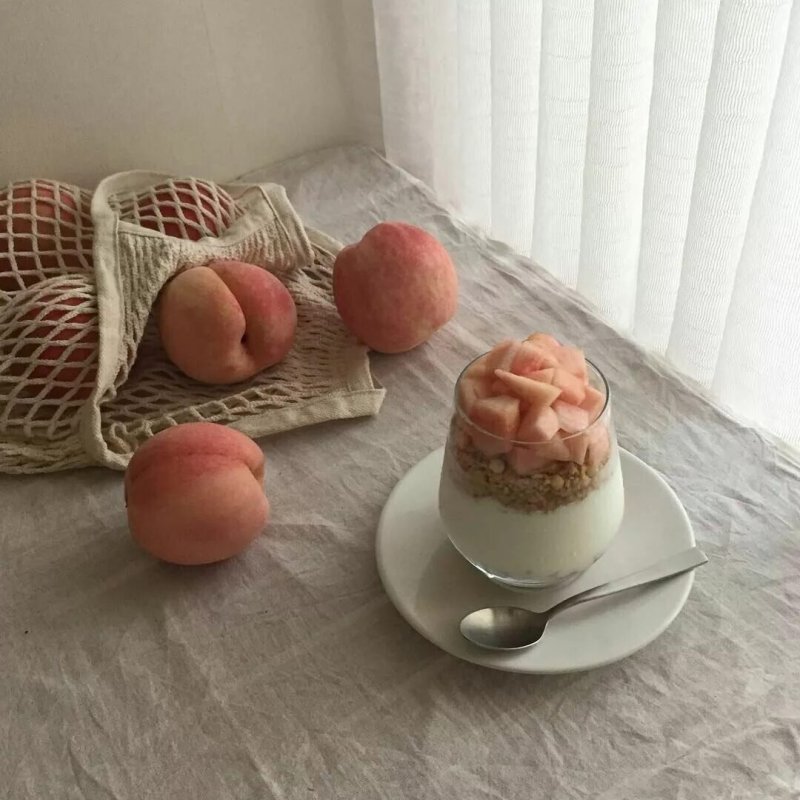 Персики эстетика