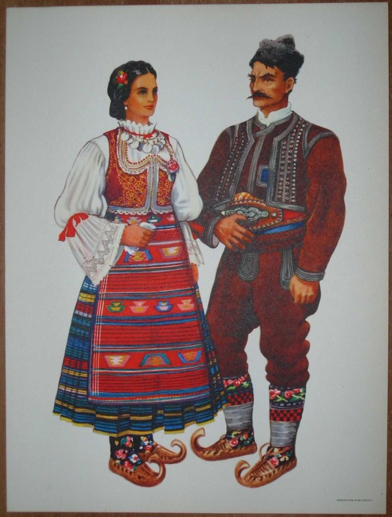 Национальный костюм сербии