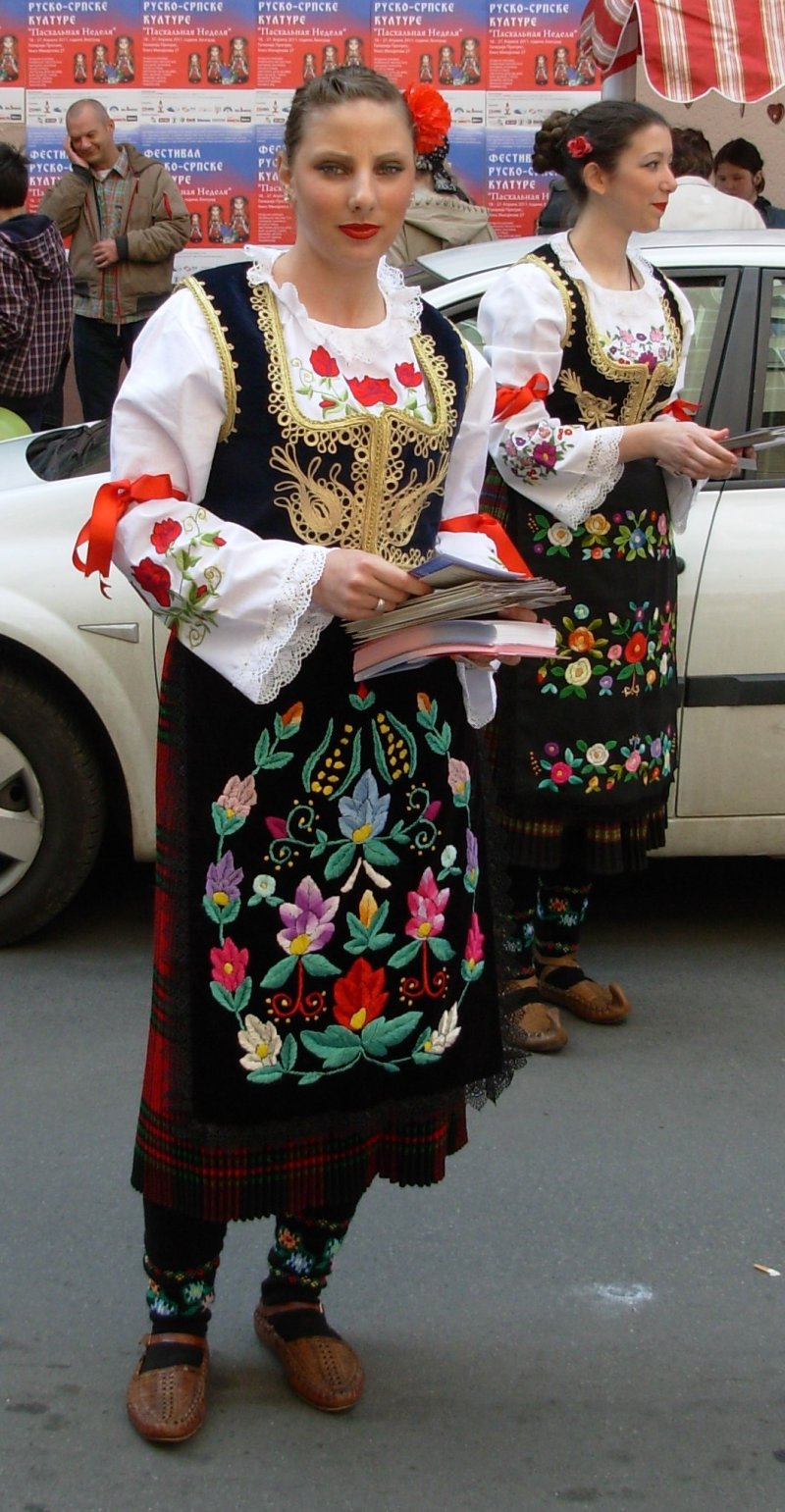 Сербия национальный костюм сербия