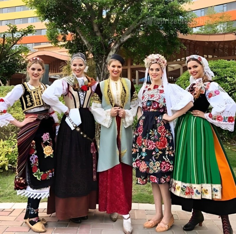 Белград национальный костюм сербия