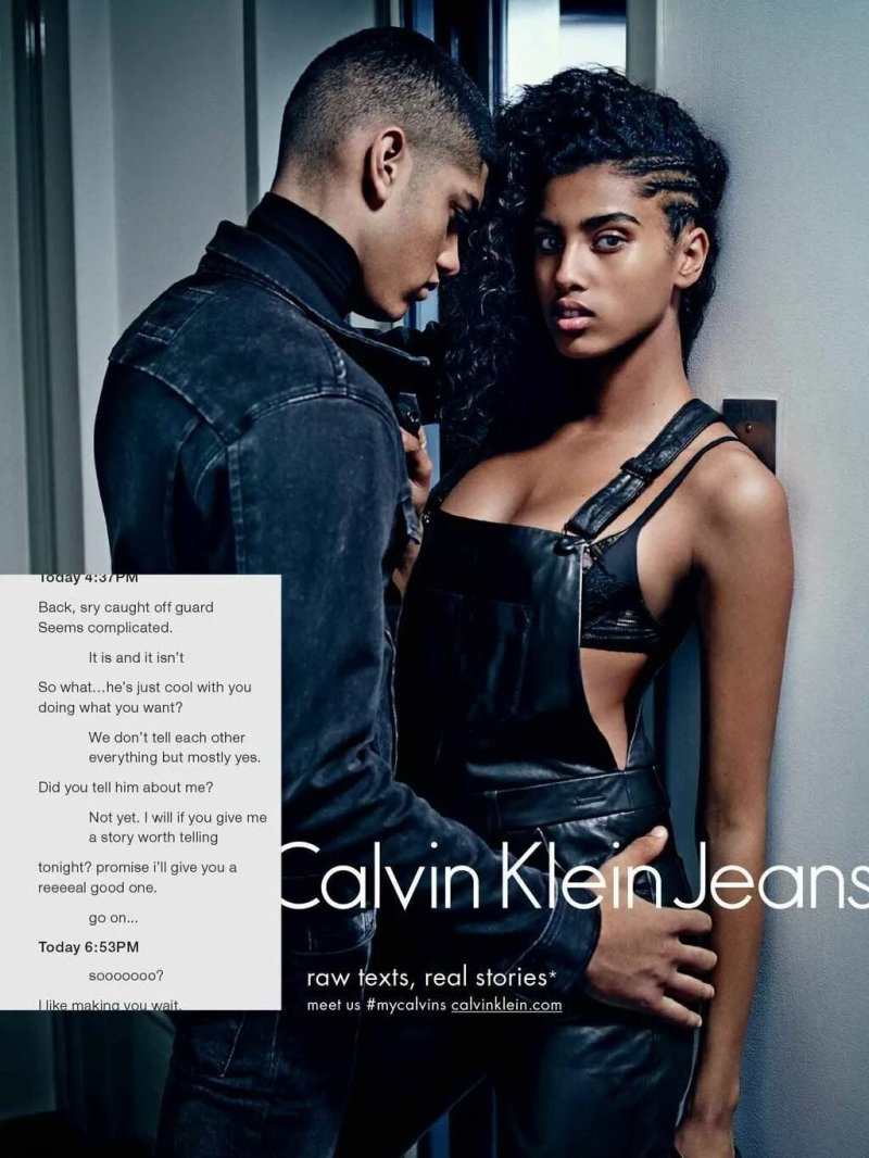 Рекламная кампания calvin klein