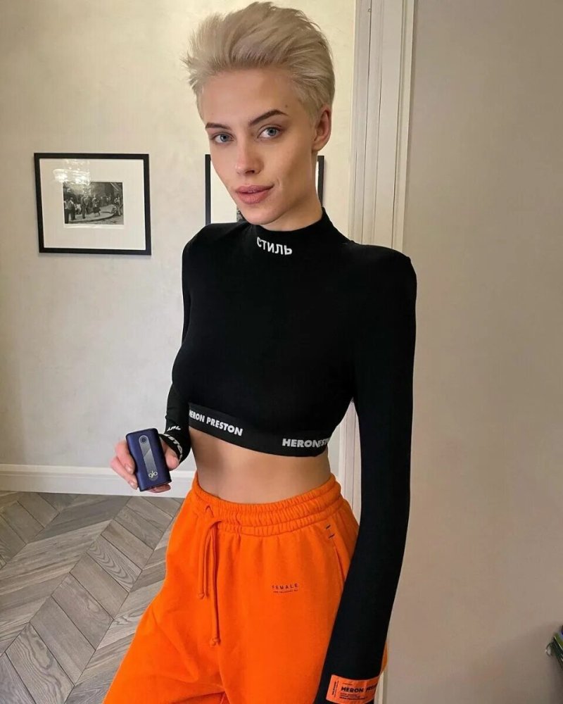 Heron preston укороченный топ
