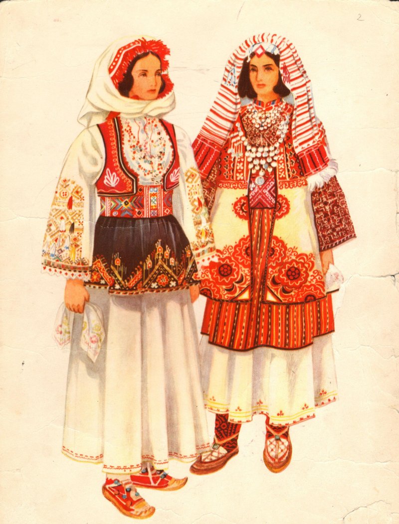 Национальный костюм сербии
