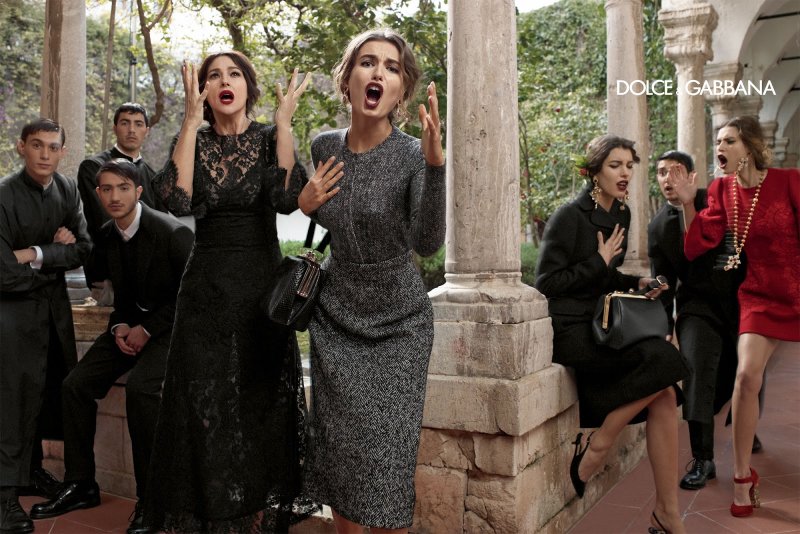 Сицилийская вдова dolce gabbana бьянка балти