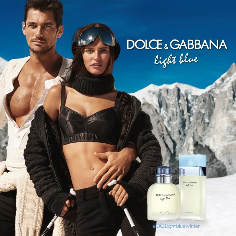 Дэвид ганди dolce gabbana light blue