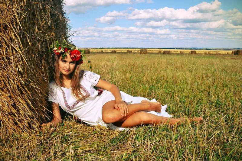 Славянская девушка
