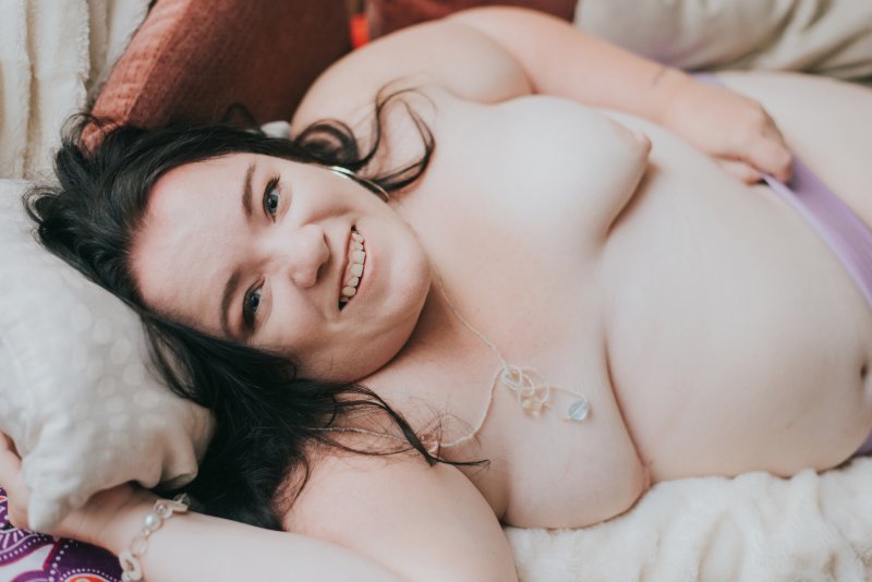 Plus size boudoir