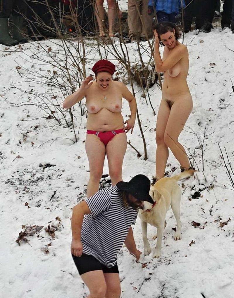 Купание зимой