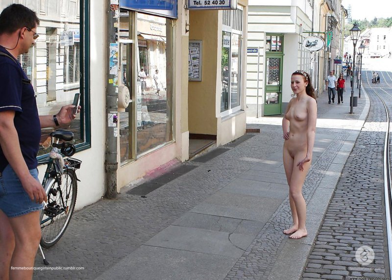 Naked in public