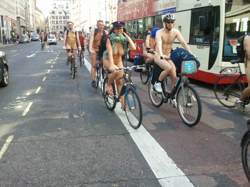 World naked bike ride london
