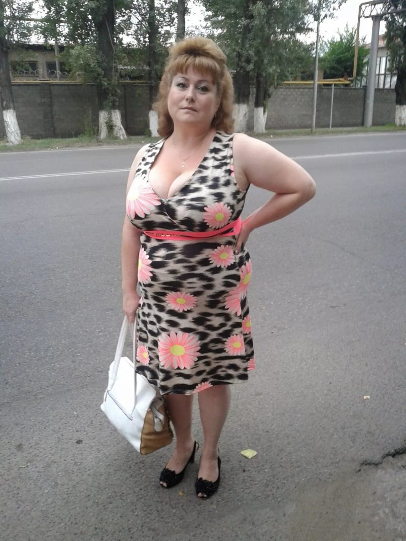 Busty russian woman